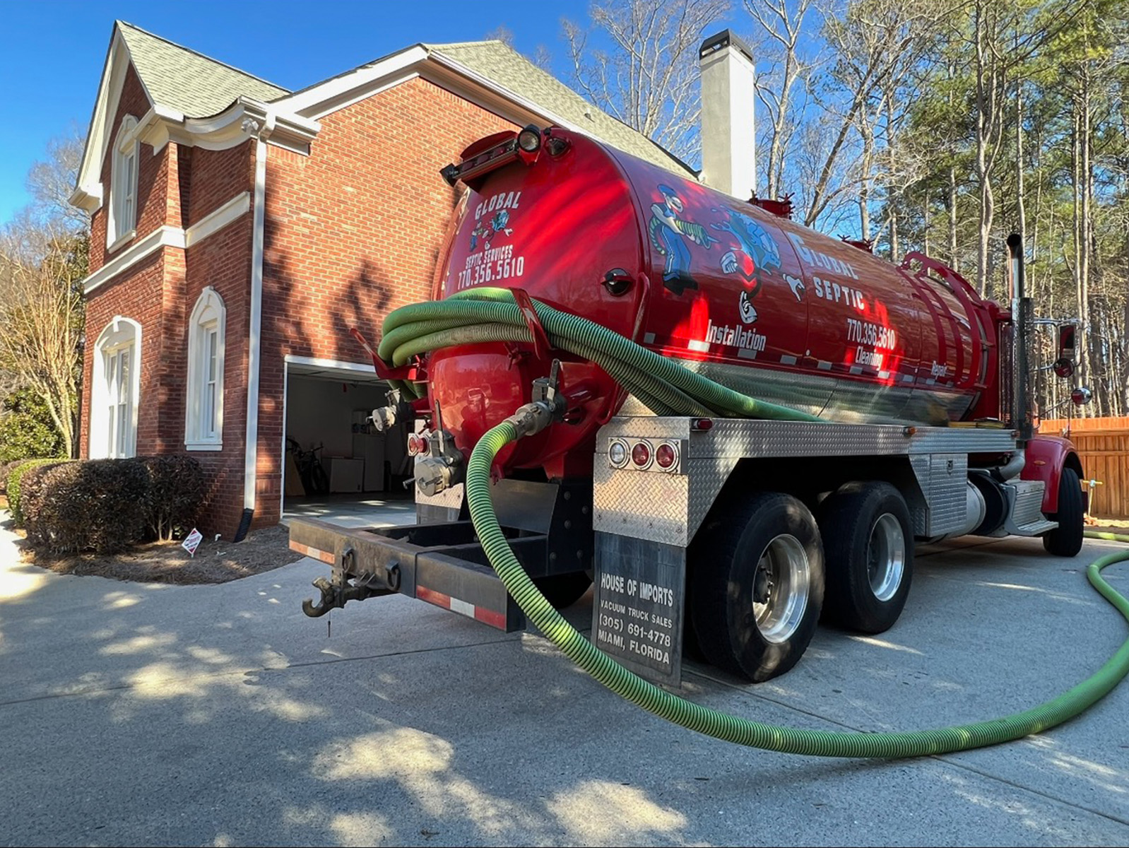 Global Septic Services Septic Tank Pumping